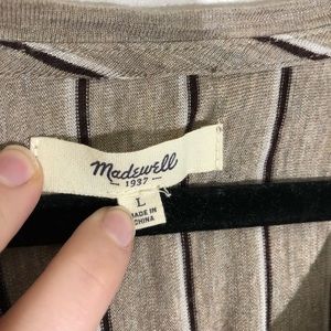 Madewell Tops - Madewell anthem double stripe top sz. L Madewell Tops - Madewell anthem double stripe top sz. L